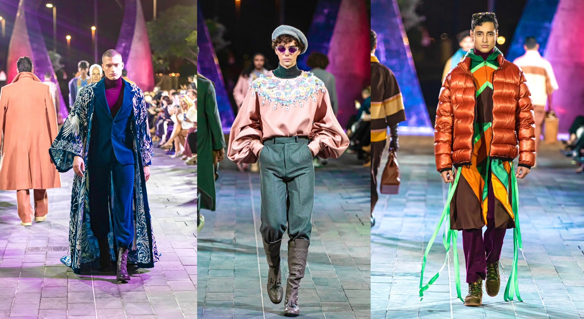 Michael Cinco's "The Impalpable Dream of The Voyager" @ Arab Fashion Week Men' FW 2022-2023. Photos by Bethoven Filomeno