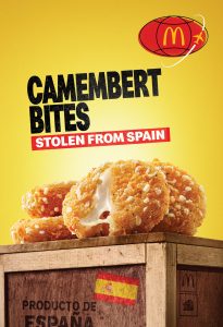 Camembert bites